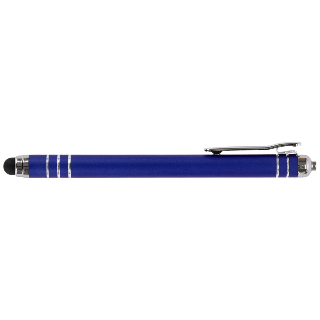 Logomark Blue Ritchey Recycled Aluminum Gravity Pen & Stylus