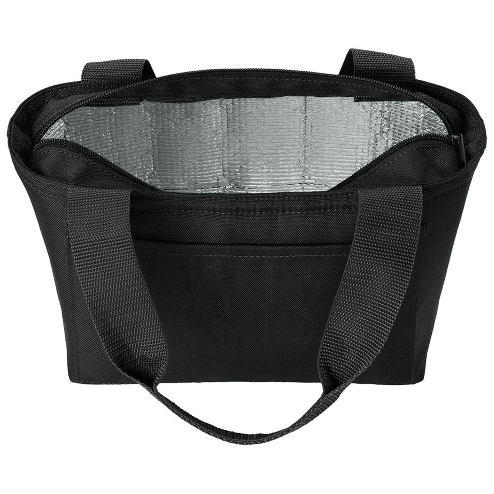 Port Authority Deep Black Insulated Lunch Tote