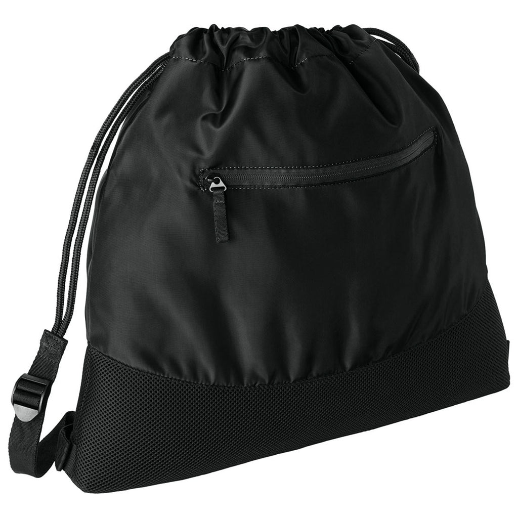 Port Authority Deep Black Agility Mesh Pocket Cinch