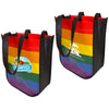 Beacon Rainbow Laminated Fashion Tote Bag