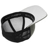 Port Authority Heather Graphite/BlackFlexfit 110 Mesh Cap