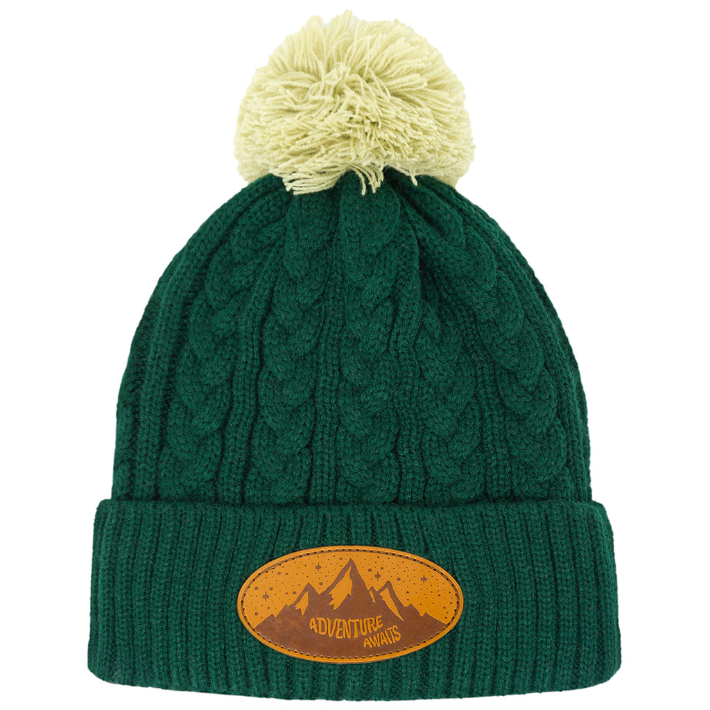 Pop Promos Custom Cable Knit Beanies