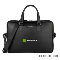 Cerruti 1881 Black Irving Laptop Bag