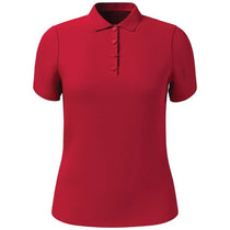 Callaway Women's Tango Red Short Sleeve Tournament Polo