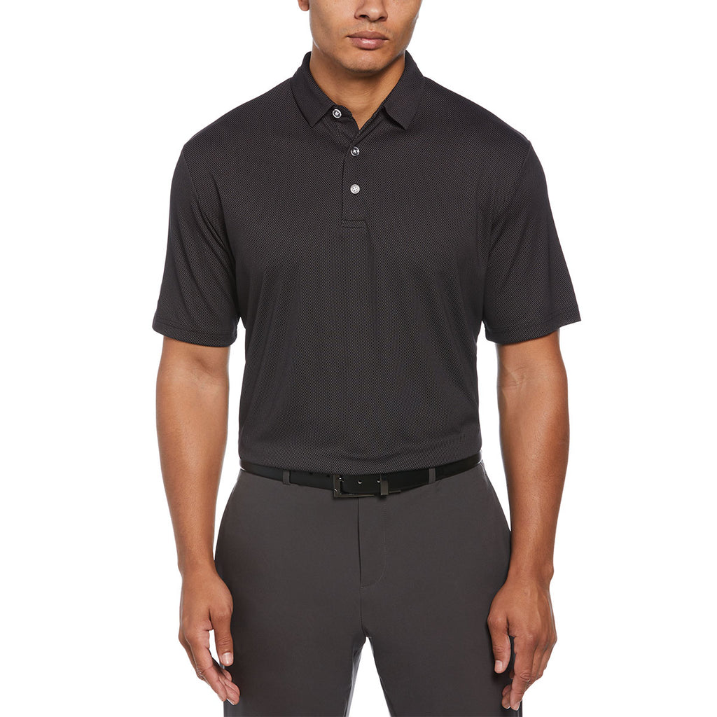 Callaway Men's Black Birdseye Polo