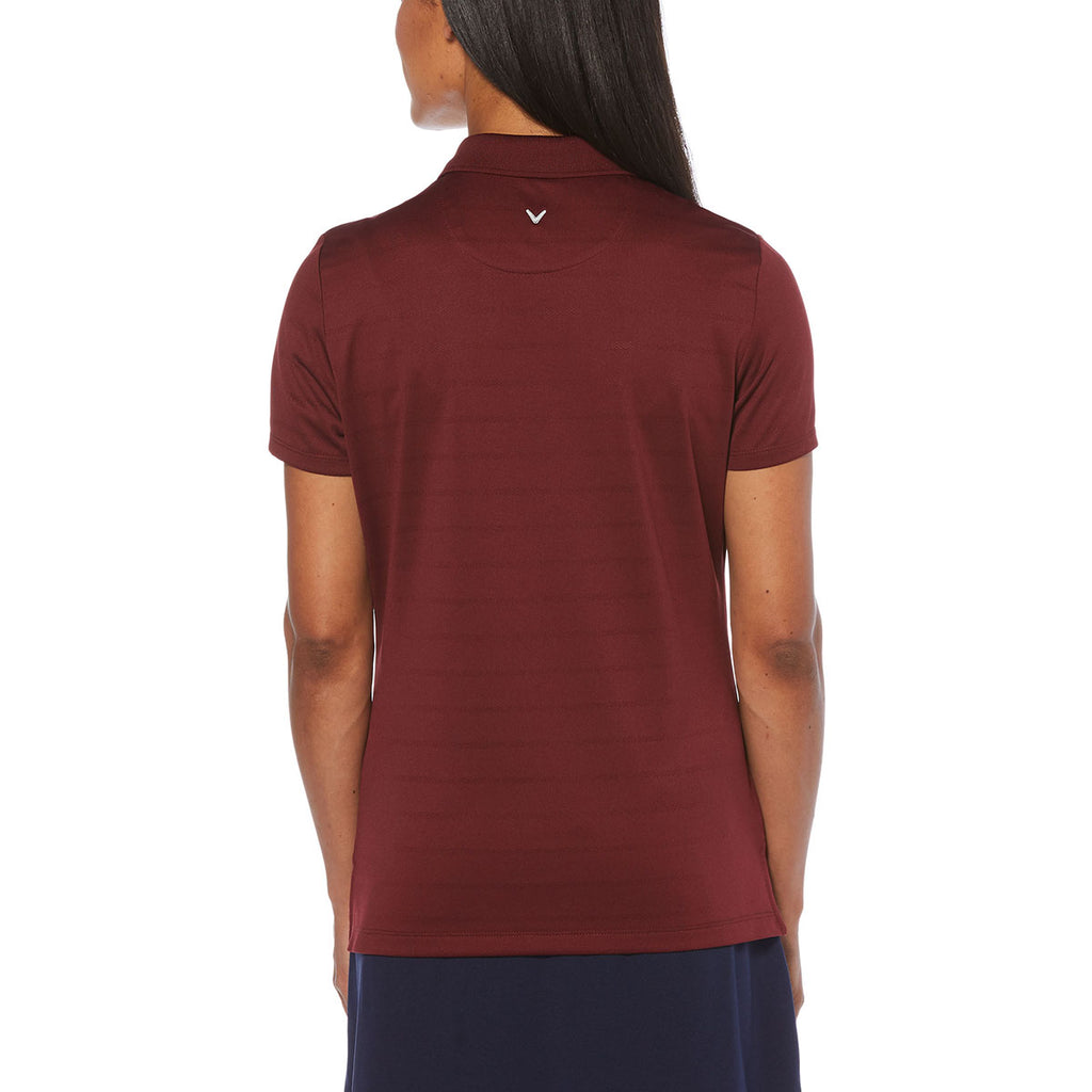 Callaway Women's Zinfandel Opti-Vent Polo