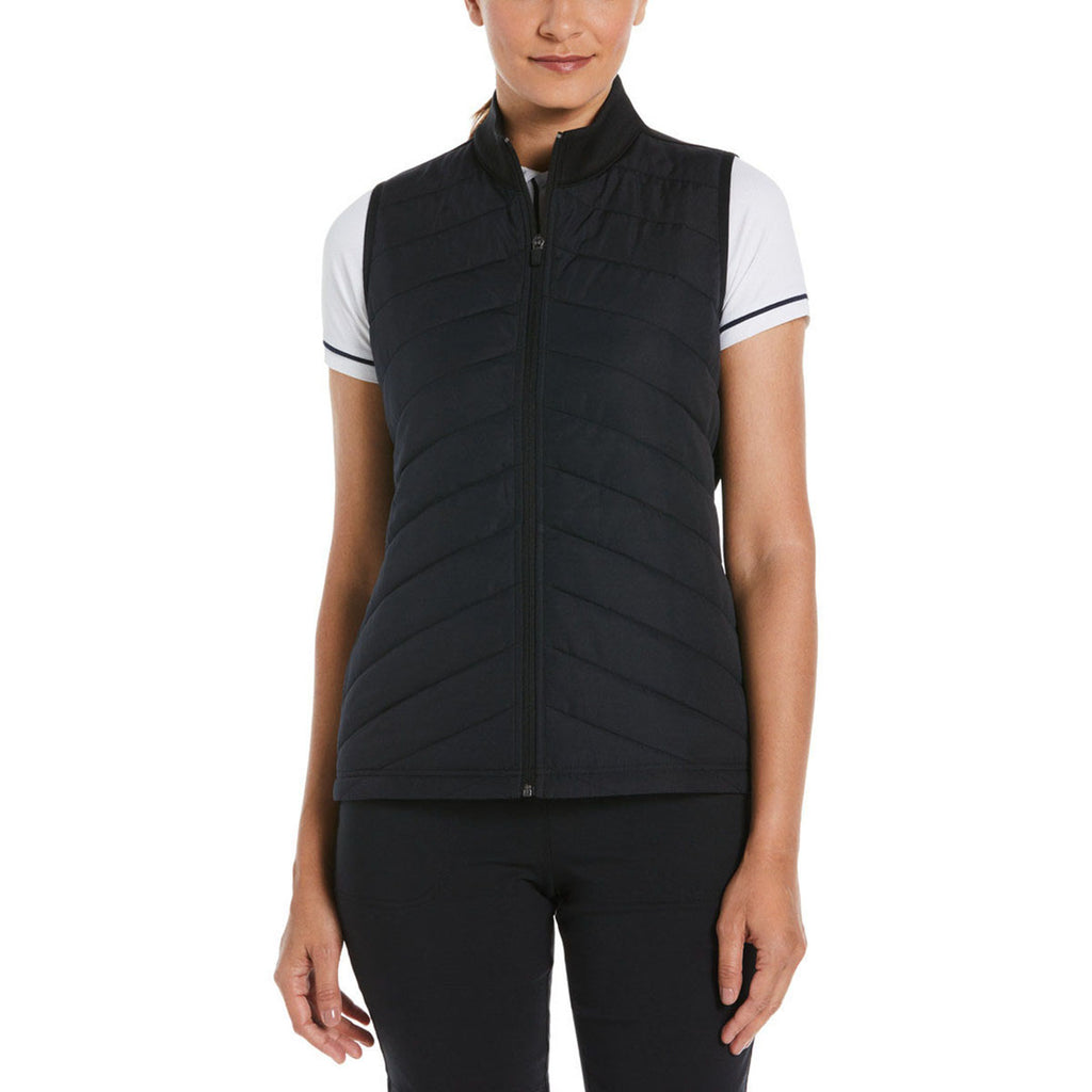 Callaway Women's Black Quilted Puffer Vest