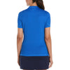 Callaway Women's Lapis Blue All Over Stitched Chevron Polo