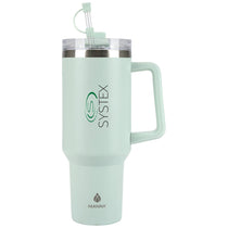 Manna Light Green Atlas 40 oz. Double Wall Stainless Steel Travel Tumbler