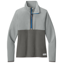Cotopaxi Women's Smoke/Cinder Amado 1/2-Zip Fleece