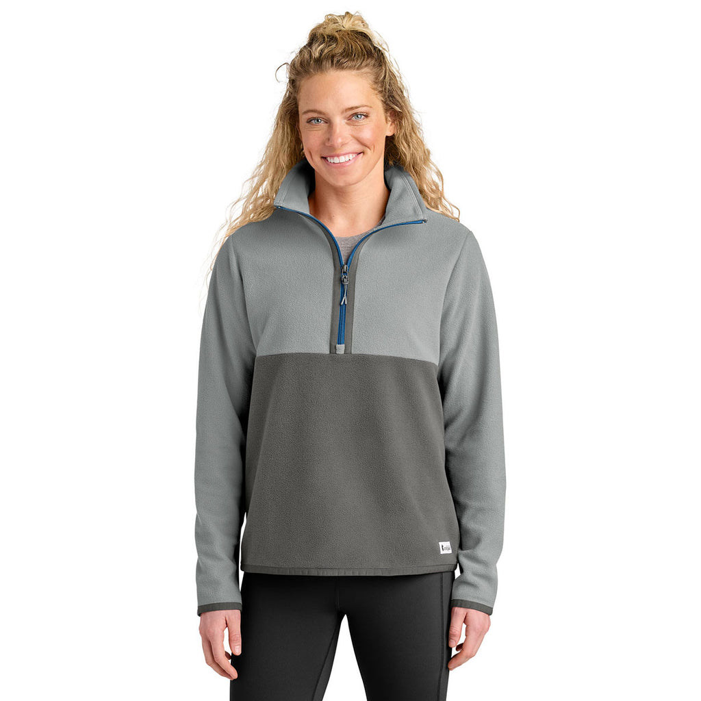 Cotopaxi Women's Smoke/Cinder Amado 1/2-Zip Fleece