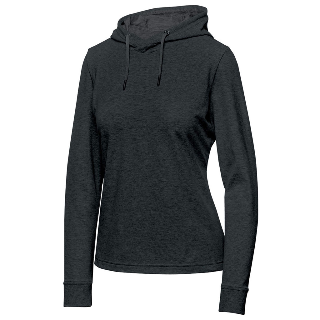 Stormtech Women's Charcoal Heather Montebello Pullover Hoodie