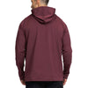 UNRL Unisex Maroon Crossover Hoodie II