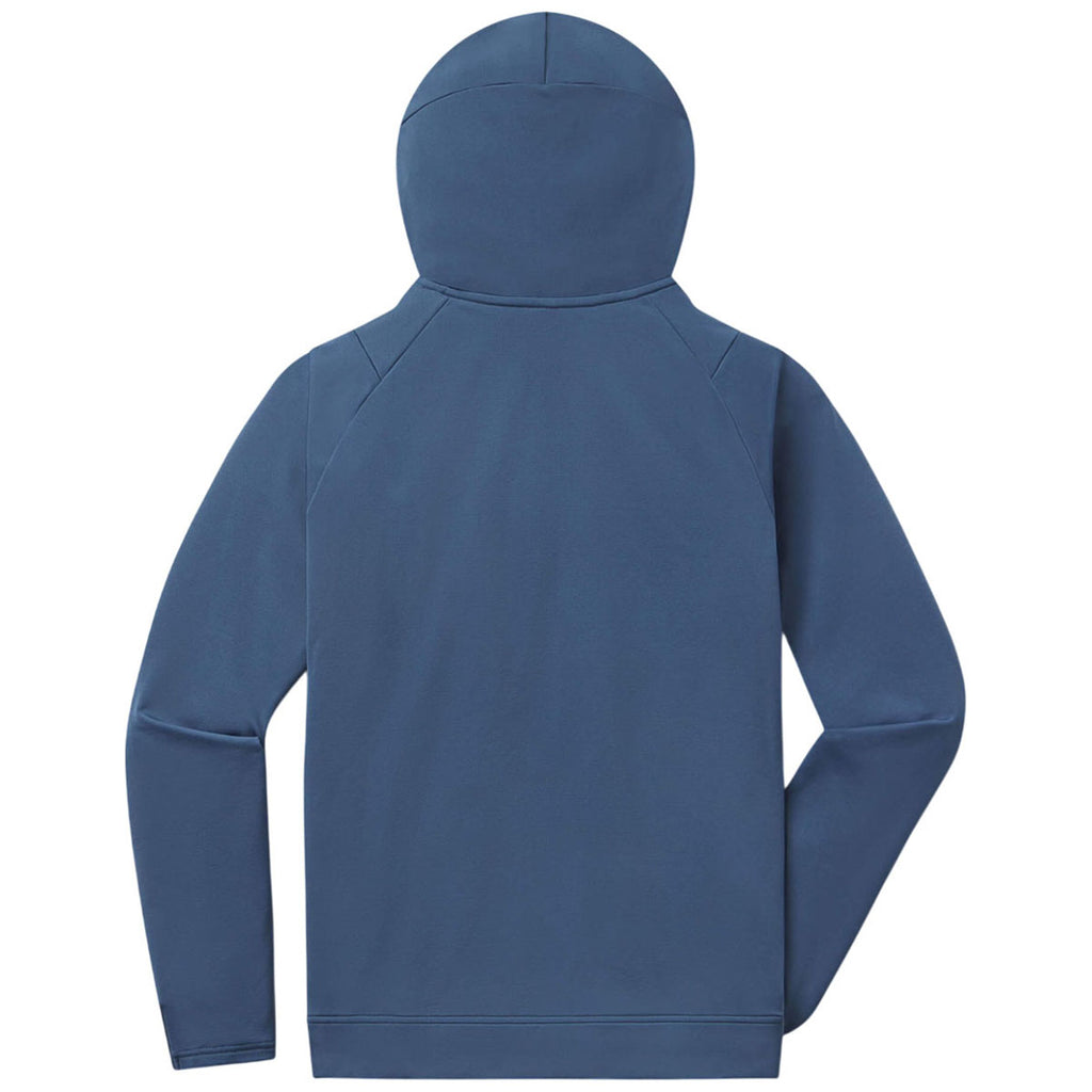 UNRL Unisex Cavern Blue Crossover Hoodie II