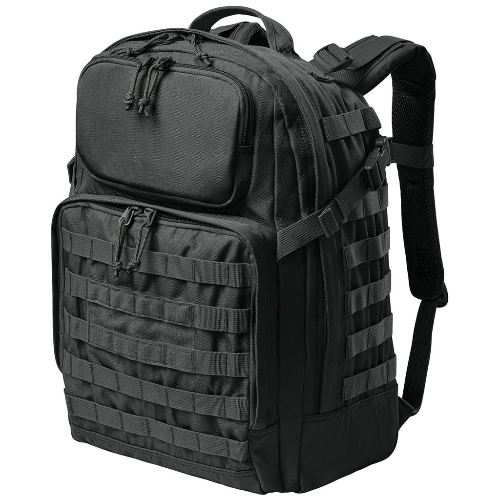CornerStone Black Large Tactical Backpack