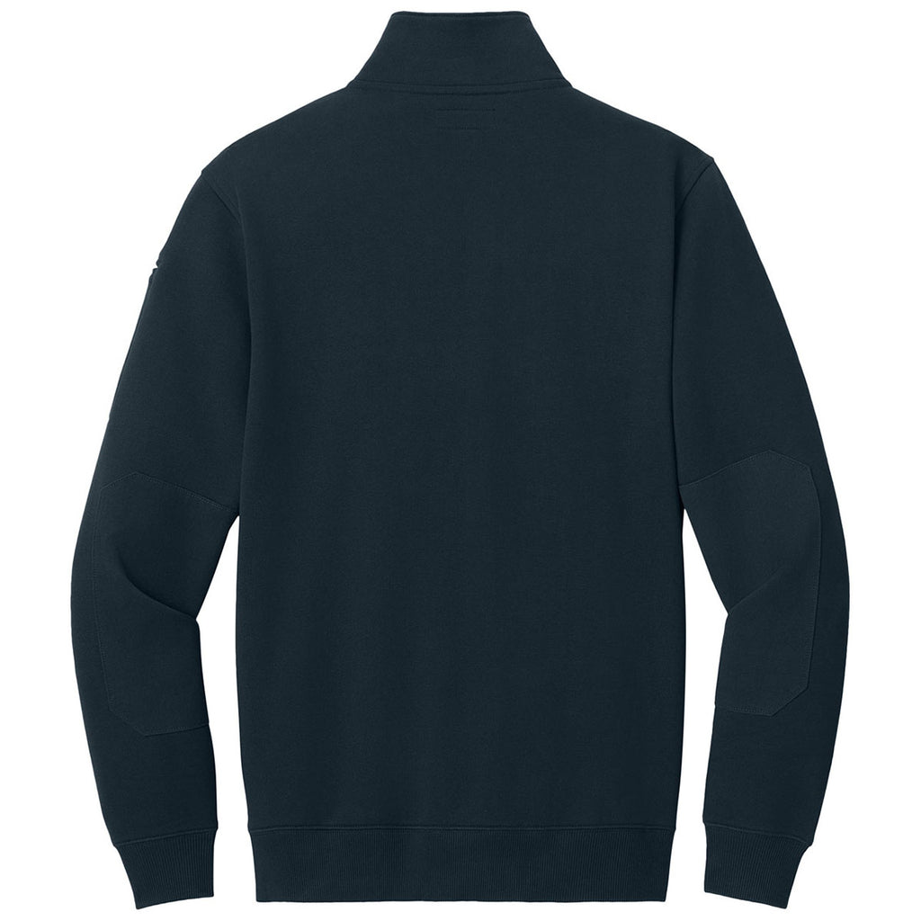 CornerStone Men's Navy Blue 12-Oz. Tough Fleece Job Shirt