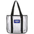 Best Promotions USA Clear/Black Clara Clear Stadium Tote