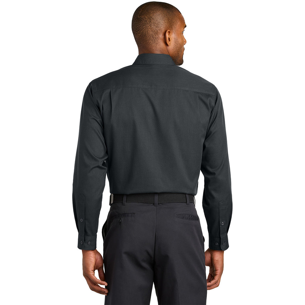 CornerStone Men's Echo Steel Long Sleeve Select Ripstop Shirt