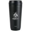 TOPL Black 16 oz. Double Wall, Recycled Stainless Steel 360° Tumbler