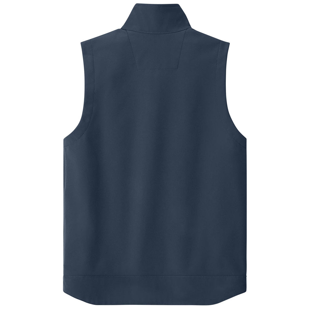 Carhartt Men's Navy Rain Defender Soft Shell Vest