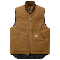 Carhartt Men's Carhartt Brown Duck Vest