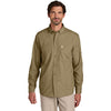 Carhartt Men's Dark Khaki Force Sun Defender Long Sleeve Shirt