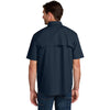 Carhartt Men's Navy Force Sun Defender Short Sleeve Shirt