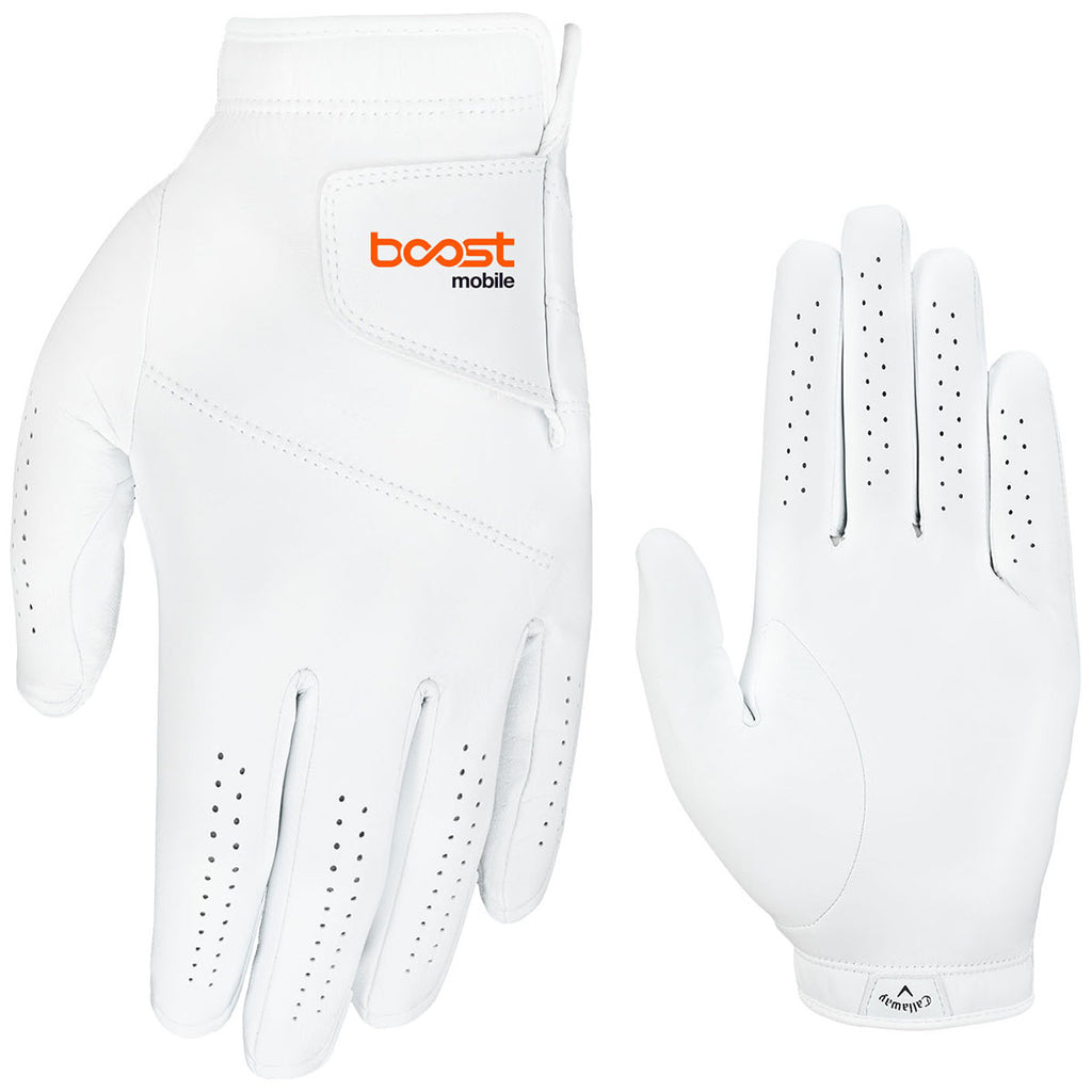 Callaway White Tour Authentic Golf Glove