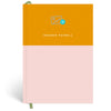 Papier Pink/Mustard Colorblock Daily Planner