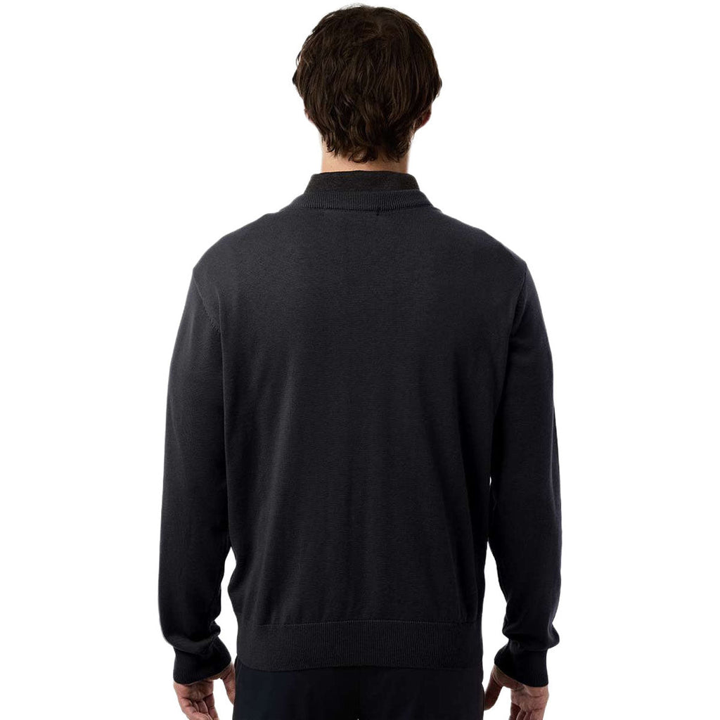 Devon & Jones Men's Black New Classics V-Neck Sweater