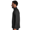 Devon & Jones Men's Black Melange New Classics Charleston Quarter-Zip Pullover