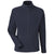 Devon & Jones Men's Navy CrownLux Performance Fleece Full-Zip