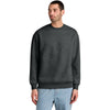 District Men's Heathered Charcoal V.I.T. Heavyweight Fleece Crew