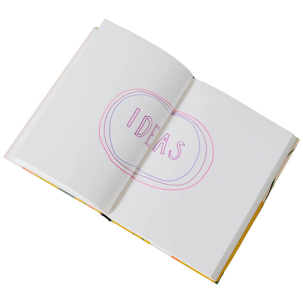 Papier Bright Pink Demi Plain Notebook