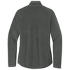 Eddie Bauer Women's Grey Steel Half Zip Microfleece Jacket