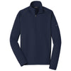 Eddie Bauer Men's River Blue Navy 1/2-Zip Base Layer Fleece