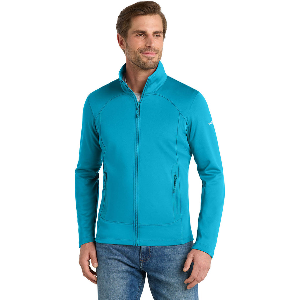 Eddie Bauer Men's Denali Blue Highpoint Fleece Jacket