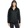 Eddie Bauer Women's Black Packable Wind Jacket