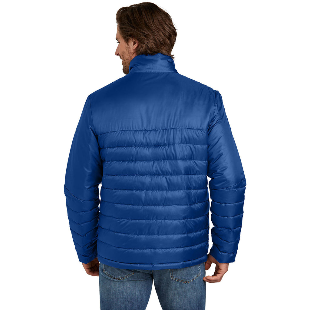 Eddie Bauer Men's Cobalt Blue Quilted Jacket