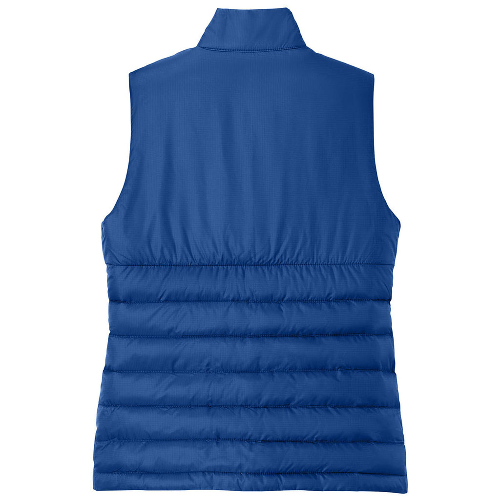 Eddie Bauer Women's Cobalt Blue Quilted Vest