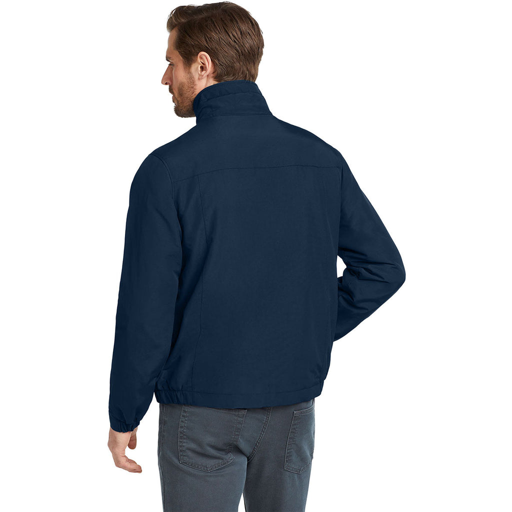 Eddie Bauer Men's River Blue Fleece-Lined Jacket