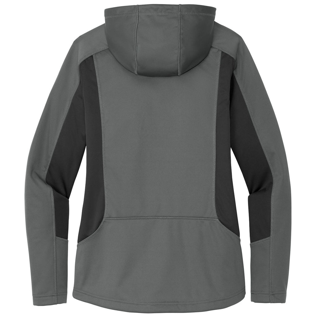 Eddie Bauer Women's Metal Grey/Grey Steel Trail Soft Shell Jacket