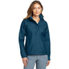 Eddie Bauer Women's Deep Sea Blue/Dark Adriatic Rain Jacket