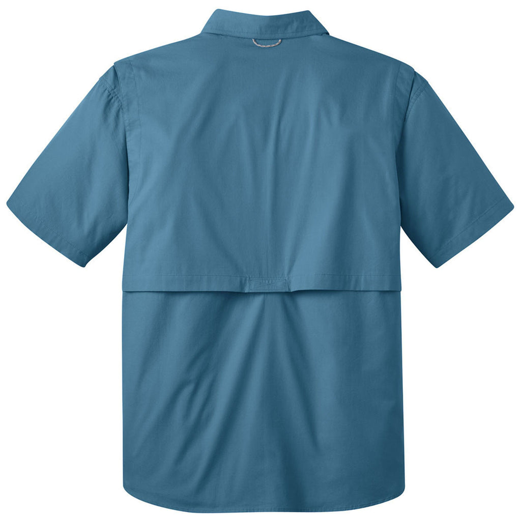 Eddie Bauer Men's Blue Gill S/S Fishing Shirt