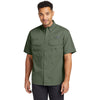 Eddie Bauer Men's Seagrass Green S/S Fishing Shirt