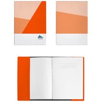 Pop Promos Orange Tones Vegan Leather Notebook