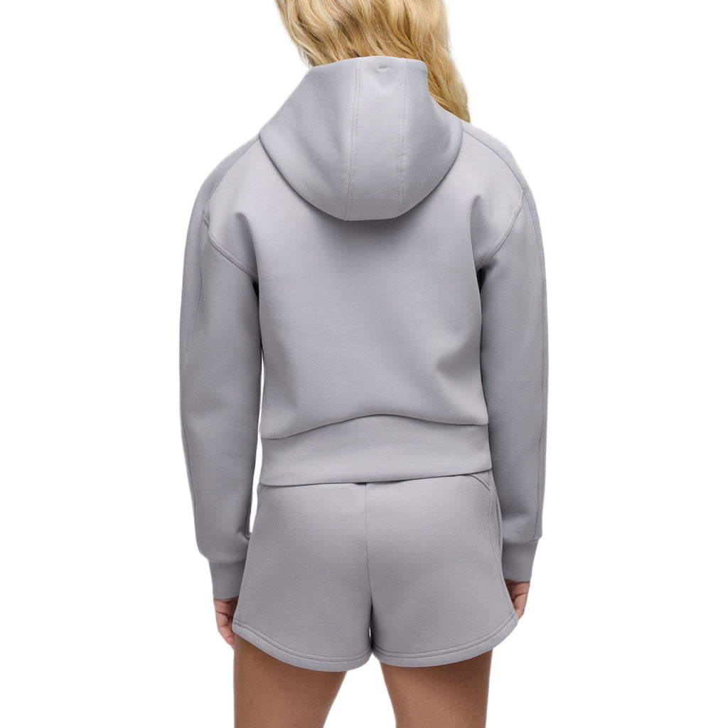 UNRL Women's Core Grey Essence Full-Zip Hoodie