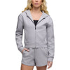 UNRL Women's Core Grey Essence Full-Zip Hoodie