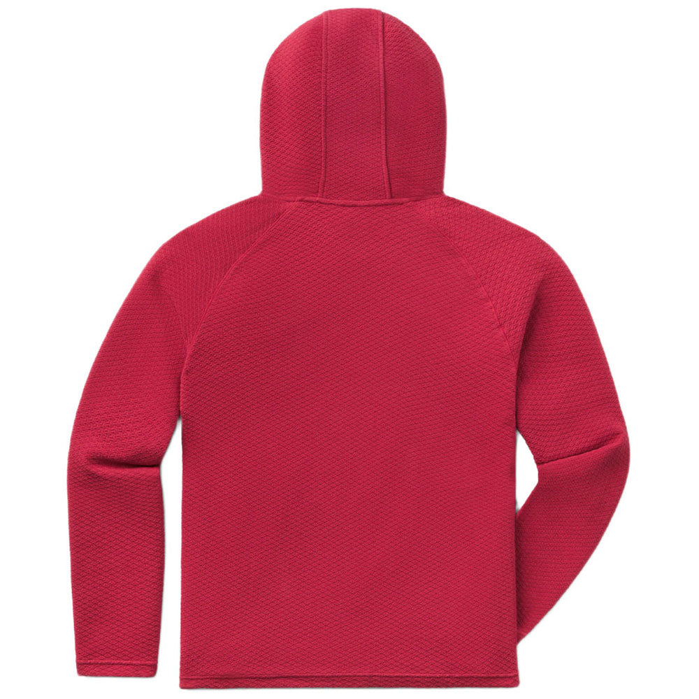 UNRL Men's Garnet Red Elevation Hoodie