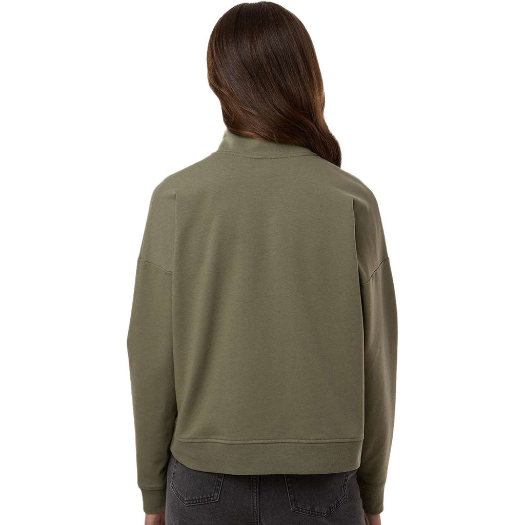 Independent Trading Co. Women's Pine Perform Quarter-Zip Pullover